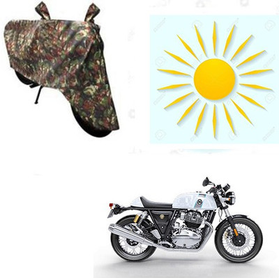 SANJU Waterproof Two Wheeler Cover for Royal Enfield(Continental GT, Multicolor)