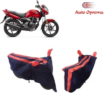 Auto Oprema Waterproof Two Wheeler Cover for Universal For Bike(CB Unicorn, Blue, Red)