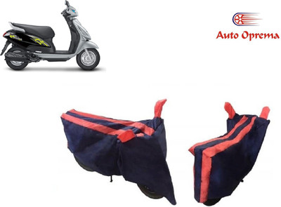Auto Oprema Waterproof Two Wheeler Cover for Universal For Bike(Swish, Blue, Red)