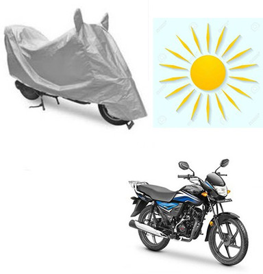 RPSENTTERPR Waterproof Two Wheeler Cover for Honda(Dream Neo, Silver)