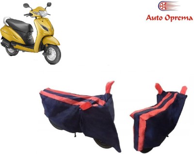 Auto Oprema Waterproof Two Wheeler Cover for Universal For Bike(Activa 5G, Blue, Red)