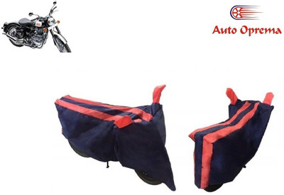 Auto Oprema Waterproof Two Wheeler Cover for Universal For Bike(Classic 500, Blue, Red)