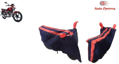 Auto Oprema Waterproof Two Wheeler Cover for Universal For Bike(Stallio, Blue, Red)