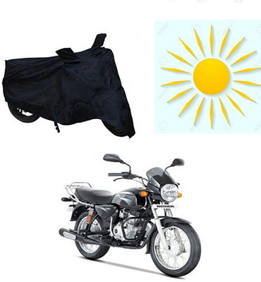 SANJU Waterproof Two Wheeler Cover for Bajaj(Boxer, Black)