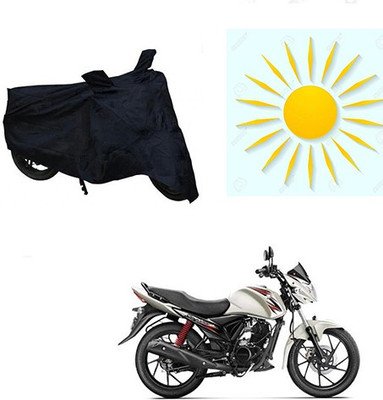 SANJU Waterproof Two Wheeler Cover for Suzuki(Sling Shot, Black)