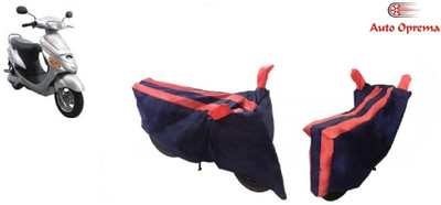 Auto Oprema Waterproof Two Wheeler Cover for Universal For Bike(E Sprint, Blue, Red)