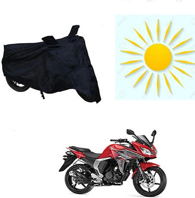 SANJU Waterproof Two Wheeler Cover for Yamaha(Fazer, Black)