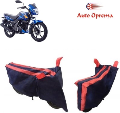 Auto Oprema Waterproof Two Wheeler Cover for Universal For Bike(Flame SR125, Blue, Red)