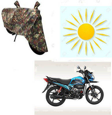 SANJU Waterproof Two Wheeler Cover for Honda(Passion Pro TR, Multicolor)