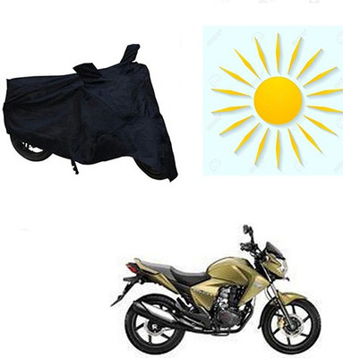 SANJU Waterproof Two Wheeler Cover for Honda(Dazzler, Black)