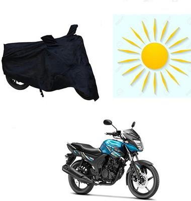 SANJU Waterproof Two Wheeler Cover for Yamaha(SZ-RR, Black)