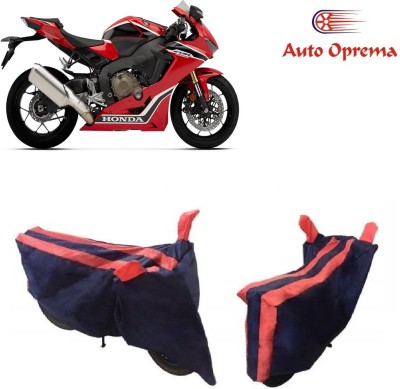 Auto Oprema Waterproof Two Wheeler Cover for Universal For Bike(CBR 1000RR, Blue, Red)