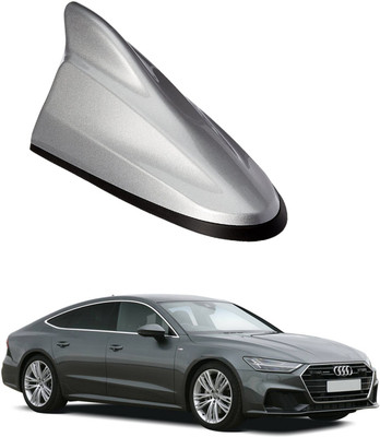 Oshotto Silver Shark Fin Replacement Signal (AM/FM)Receiver Antenna For Audi A7 Silver Shark Fin Replacement Signal (AM/FM)Receiver Antenna For Audi A7 Hidden Vehicle Antenna