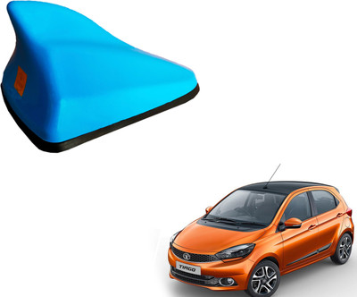 WolkomHome High performance Shark Fin Antenna Blue color Car FM Radio Signal Aerials for Tata Tiago 2019 Sfin_Blue_Tiago_2019 Satellite Vehicle Antenna