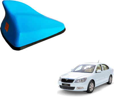 WolkomHome High performance Shark Fin Antenna Blue color Car FM Radio Signal Aerials for Skoda Laura Sfin_Blue_Skoda_Laura Satellite Vehicle Antenna