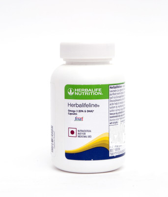 Herbalife Nutrition HERBALIFELINE (OMEGA 3- EPA & DHA) CAPSULES(60 No)