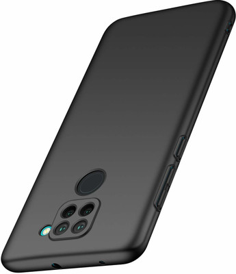 Dream Hub Back Cover for Mi Redmi Note 9(Black, Grip Case, Pack of: 1)