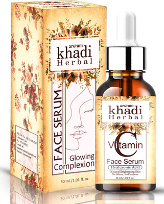 Srotam Khadi Herbal Vitamin C Face Serum(30 ml)
