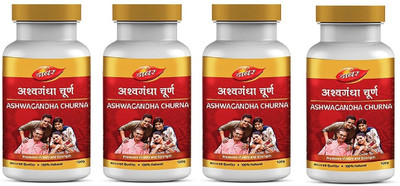Dabur Ashwagandha Churna for Stamina & Energy (Pack of 4)(Pack of 4, 400 g)