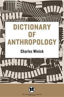 Dictionary of Anthropology(English, Electronic book text, Winick Charles)