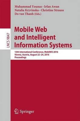 Mobile Web and Intelligent Information Systems(English, Paperback, unknown)
