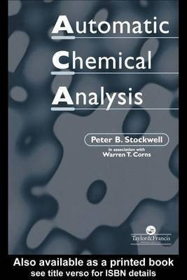 Automatic Chemical Analysis(English, Electronic book text, Stockwell Peter B.)