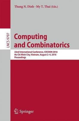 Computing and Combinatorics(English, Paperback, unknown)