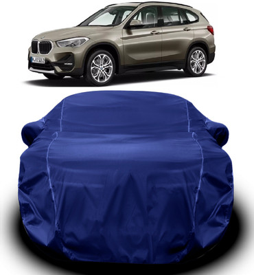 S Shine Max Car Cover For BMW X1 (With Mirror Pockets)(Blue)