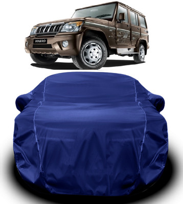 V VINTON Car Cover For Mahindra Bolero (With Mirror Pockets)(Blue)
