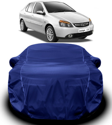 V VINTON Car Cover For Tata Indigo CS (With Mirror Pockets)(Blue)