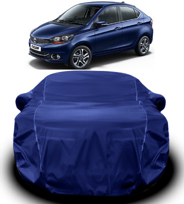 V VINTON Car Cover For Tata Tigor (With Mirror Pockets)(Blue)