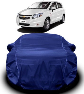 V VINTON Car Cover For Chevrolet Sail UVA (With Mirror Pockets)(Blue)