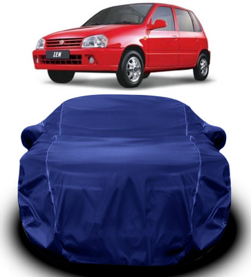 V VINTON Car Cover For Maruti Suzuki Zen (With Mirror Pockets)(Blue)