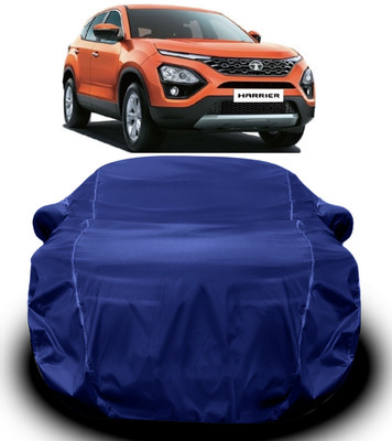 S Shine Max Car Cover For Tata Harrier (With Mirror Pockets)(Blue)