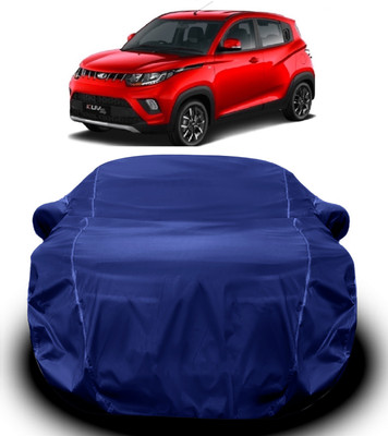 V VINTON Car Cover For Mahindra KUV100 (With Mirror Pockets)(Blue)