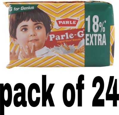 PARLE glucose biscuit Plain Biscuit(24 x 65 g)