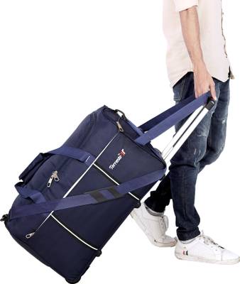 TORRENTO (Expandable) STYLISH TORRENT GEAR TRAVELLING IN BEST QUALITY TWO WHEEL WITH TROLLY DUFFEL BAG 22 INCH Duffel With Wheels (Strolley)
