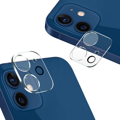 CallSmith Back Camera Lens Glass Protector for iPhone 12 Mini(Pack of: 1)