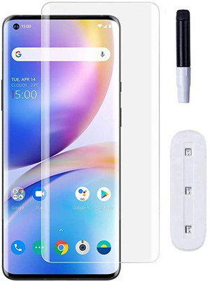 ELIIDE Edge To Edge Tempered Glass for OnePlus 8 Pro(Pack of 1)