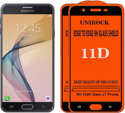 Unirock Tempered Glass Guard for Samsung Galaxy J7 Prime(Pack of 2)