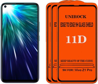 Unirock Tempered Glass Guard for Vivo Z1 Pro(Pack of 3)