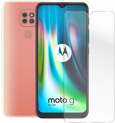 NKCASE Tempered Glass Guard for Motorola G9(Pack of 1)