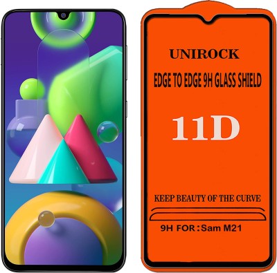 Unirock Tempered Glass Guard for Samsung Galaxy M21(Pack of 1)