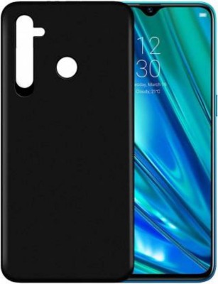 techaspire Back Cover for Realme Narzo 10, Realme 5, Realme 5i, Realme 5s(Black, Grip Case, Silicon, Pack of: 1)