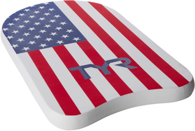 

TYR USA Kickboard(White, Red)