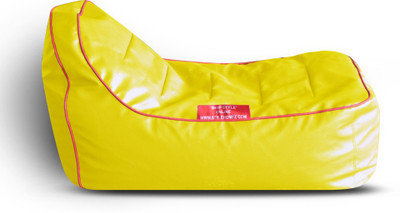 

Style Homez Video Rocker PU Leatherette L Lounger Kid Bean Bag(Bead Filling, Color - Yellow)