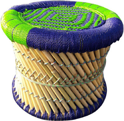 

Ecowoodies Kidzonia Cane Bar Stool(Finish Color - Multi)