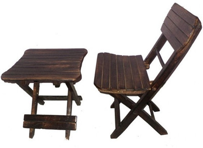 

Onlineshoppee CAC Solid Wood Chair(Finish Color - Brown)