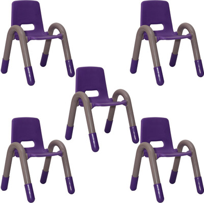 

VJ Interior Plastic Chair(Finish Color - Purple)
