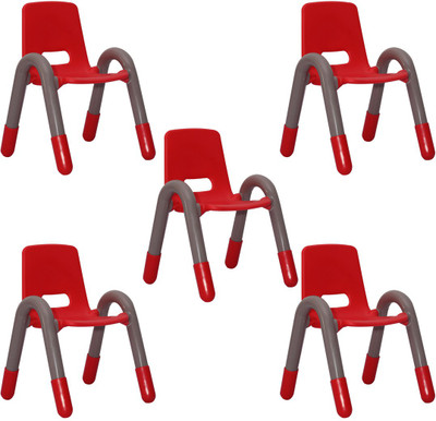 

VJ Interior Plastic Chair(Finish Color - Red)